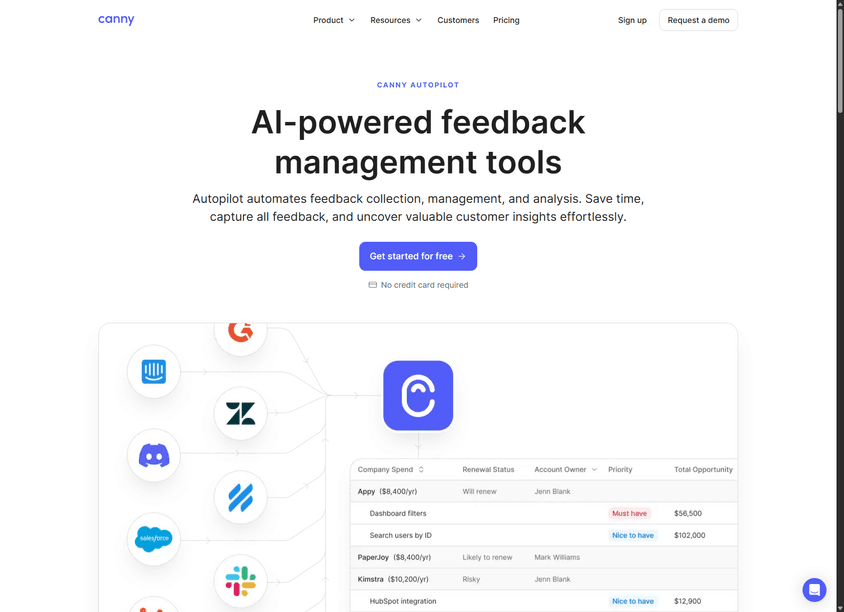Canny Autopilot screenshot