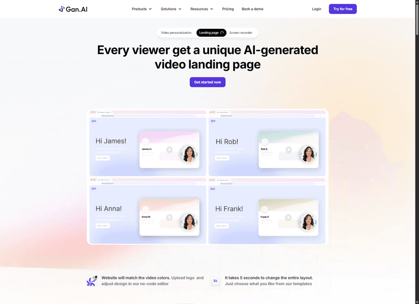 Gan AI Video Recorder screenshot